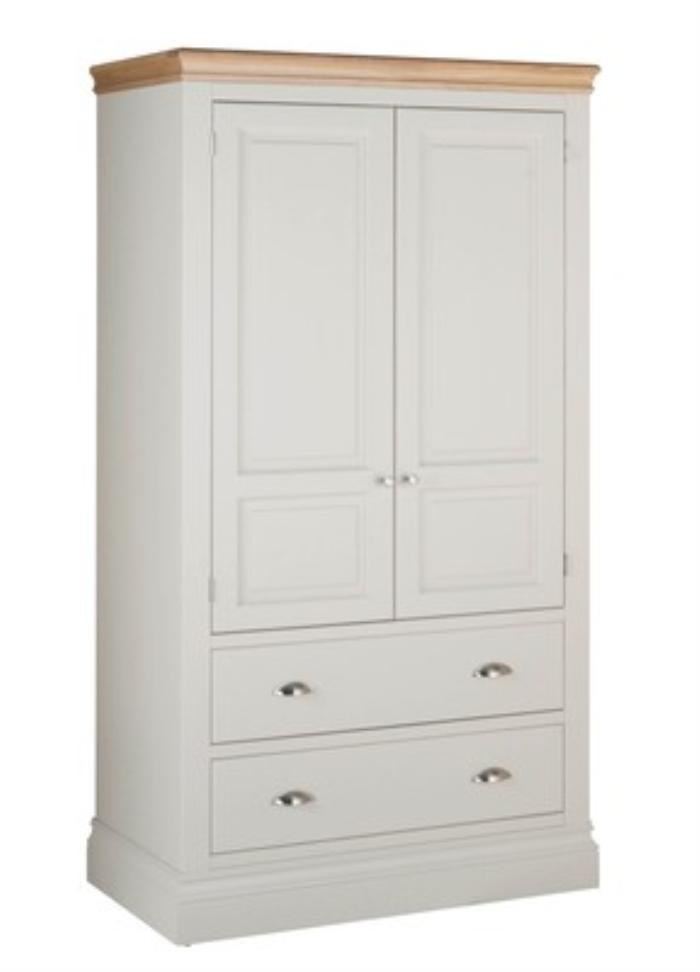 Cotswold Gents Wardrobe. Quality Oak furniture from The Furniture