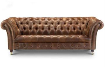 Picture of Bretby 2 Seater Leather Sofa