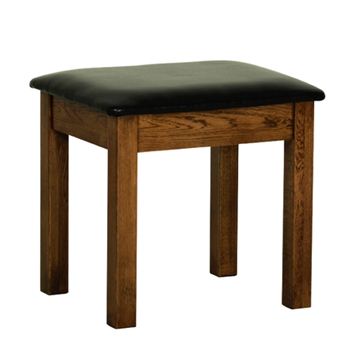 Picture of Country Oak Dressing Table Stool