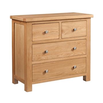 Picture of Suffolk Oak 2 over 2 Chest of Drawers 