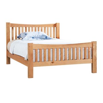 Picture of Suffolk Oak 4'6" Double Bed 