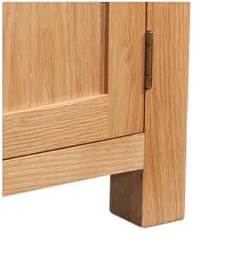 Picture of Suffolk Oak 1 Door Cabinet 