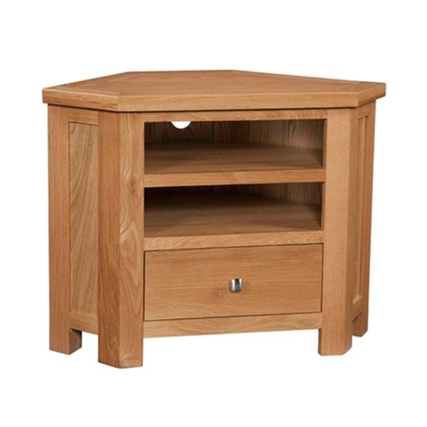 Picture of Suffolk Oak Corner TV Unit 