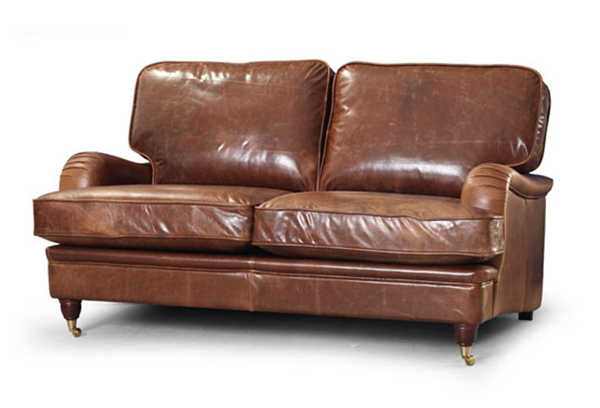Winston 2 Seater Leather Sofa Quality Oak Furniture From The Directory Winston 2 Seater Leather Sofa Quality, 2 Seater Leather Sofa