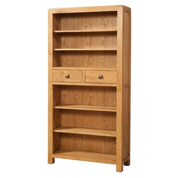 Picture of Denver Tall 2 Drawer Bookcase 