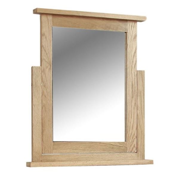 Old Mill Oak Dressing Table Mirror