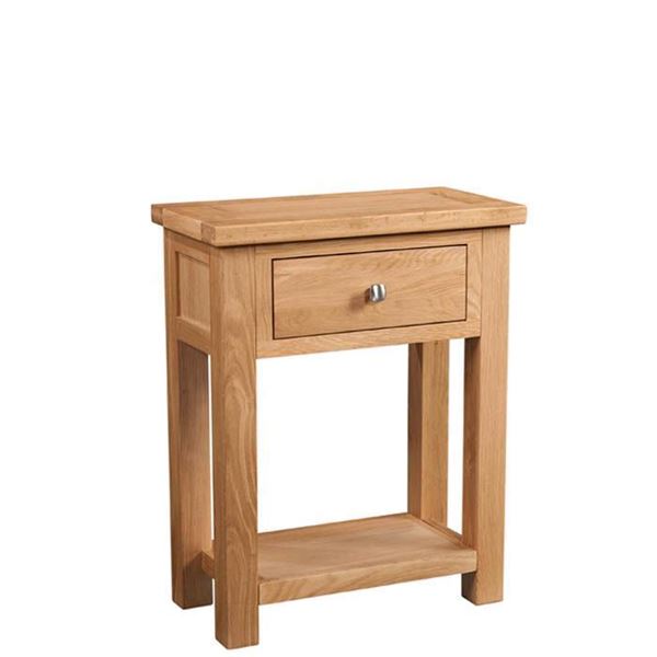 Picture of Suffolk Oak 1 Drawer Console 