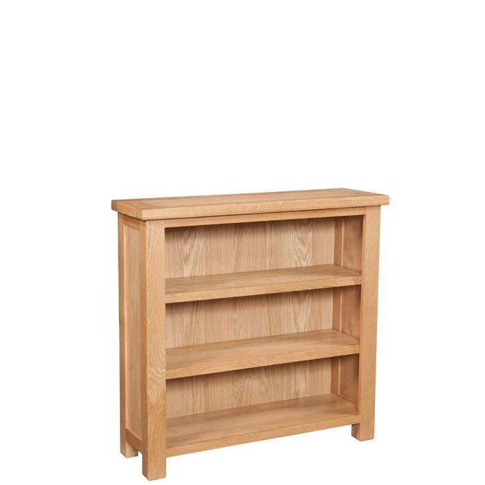 Suffolk Oak 3 Bookcase. Quality Oak furniture from The Furniture
