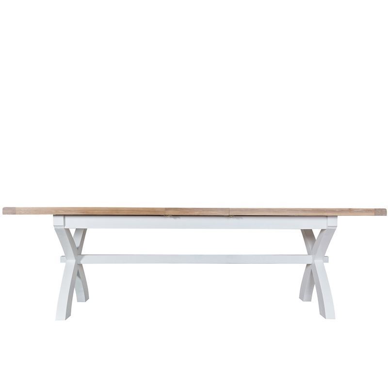Wexford Painted Dining Table Quality Oak Furniture From The Furniture Directory