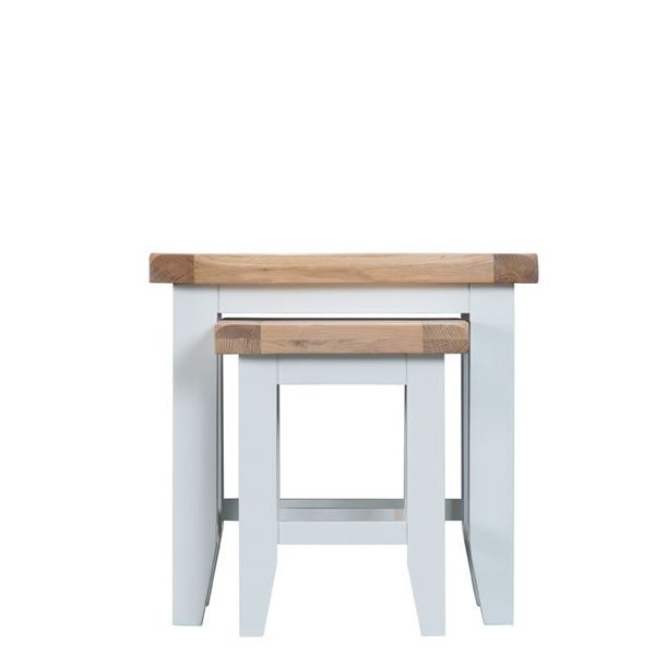 Wexford Nest Of 2 Tables Quality Oak Furniture From The Furniture