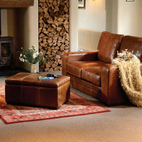 Sofa Collections Quality Oak Furniture, Lorton Leather Sofa
