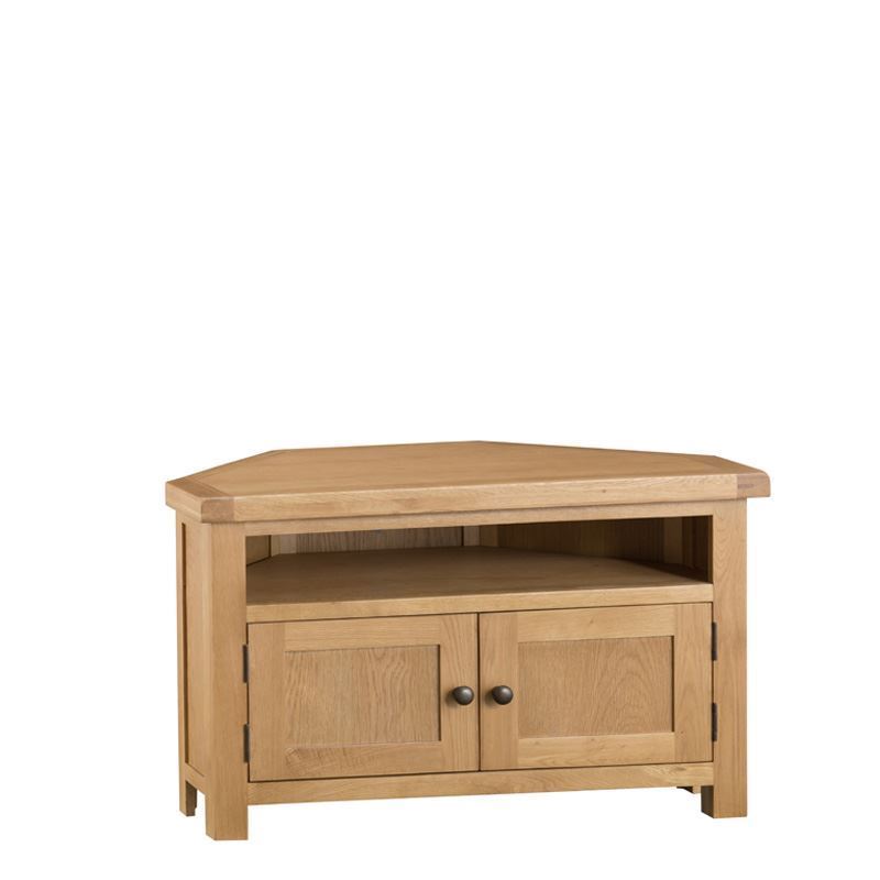 Belmont Oak Corner Tv Unit