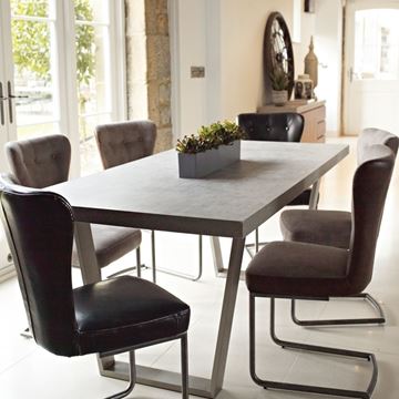 Picture of Seastone Oscar Dining Chair - Grey