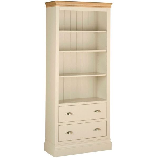 Cotswold 6 Bookcase With Drawers Quality Oak Furniture From The