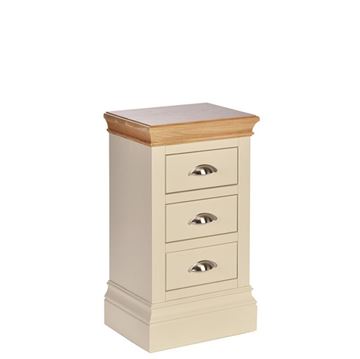 Picture of Cotswold 3 Drawer Compact Bedside