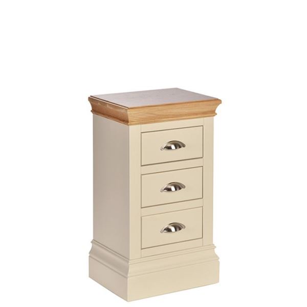 Picture of Cotswold 3 Drawer Compact Bedside