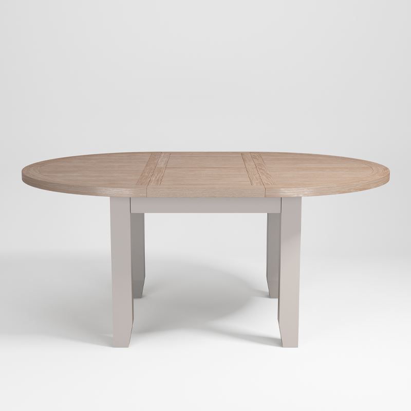 St Ives Small Round Extending Dining, Expanding Round Oak Dining Table