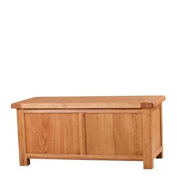 Picture of Quebec Oak Blanket Box