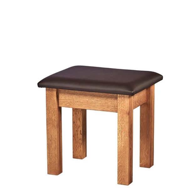 Picture of Quebec Oak Dressing Table Stool