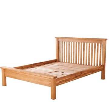 Picture of Quebec Oak 4'6'' Bed