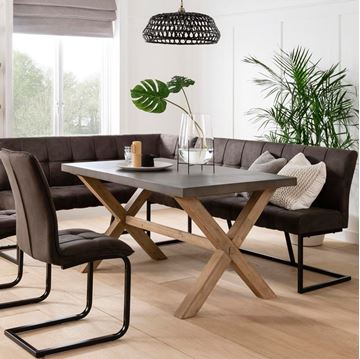 Picture of Harlow 150cm Cross Leg Dining Table